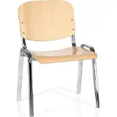 Hjh OFFICE XT 600 - Vergaderstoel / bezoekerstoel Beuken