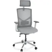 Hjh OFFICE BRETON PRO W - Professionele bureaustoel Grijs