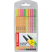 Stabilo Pen 68 - Viltstift - STABILO point 88 - Fineliner - Combinatie Etui - Neon Kleuren