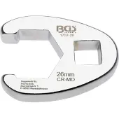 Bgs Vierkante moersleutel aandrijving 12,5 mm (1/2") SW 26 m...