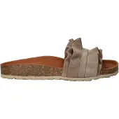 Verbenas Dames Slippers Rocio - Taupe - Maat 41