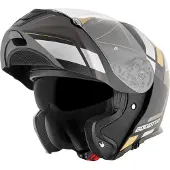 Bogotto FF403 Murata Zwart Gold Systeemhelm Maat S