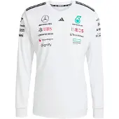 Adidas Functioneel shirt 'MERCEDES - AMG PETRONAS FORMULA ONE TEAM DRIVER' turquoise / rood / zwart / wit