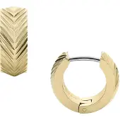 Fossil Oorbellen 'Harlow' goud
