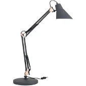 Orion Bureaulamp Bachelor, zwart, Werkkamer / Kantoor, metaal, Modern, bureaulamp