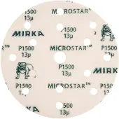 Mirka Microstar Schuurschijven 150 mm 15 Gaten 50 ST - P2500
