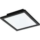 Eglo connect.z Salobrena-Z Smart Plafondlamp - 30 cm - Zwart/Wit - Instelbaar wit licht - Dimbaar - Zigbee