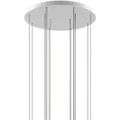 Lodes Round Cluster System Plafondkap 3 lights | Matte White