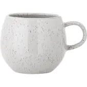 Bloomingville White Stoneware Addison mok, 500 ml