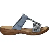 Rieker 608k2 Slippers | Maat 42 Dames Blauw