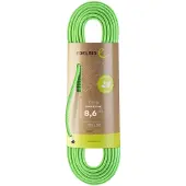 Edelrid - Klimtouwen - Siskin Eco Dry 8,6Mm Neon Green voor Unisex - Maat 80 m - Groen