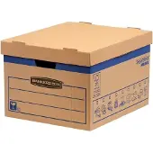 Fellowes 6203901 opslagdoos Opbergdoos Rechthoekig Karton Natuurlijk