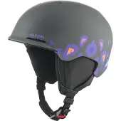 Alpina Skihelm Kids Brix Jr Midnight/Grey Leo Matt-48 - 52 cm