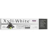 Now , Solutions, XyliWhite, Koolstof Refresh, Tandpasta Gel, Munt, 6.4 oz (181 g)