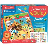 Clementoni Education - Interactive Quiz Junior - Educatief Speelgoed - Kleuter Speelgoed - 4+ Jaar