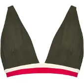 Banana Moon - Women's Dino Montecito - Bikinitop 36, olijfgroen