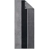 JOOP! Handdoeken Lines Saunadoek zwart 80 x 200 cm
