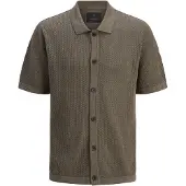 Jack & Jones Gebreid vest donkerbruin