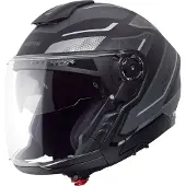 Schuberth J2 Sigma jethelm Mat/Zwart/Grijs 55 unisex