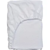 Essenza Molton Hoeslaken Waterproof White (Katoen)-80 x 200 cm