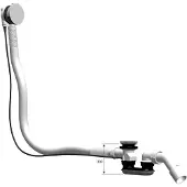 Villeroy & Boch - Afvoer- en overloopcombinatie, chroom U90960461