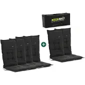Madison + 10% kassakorting | tuinkussen set van 6 hoge rug