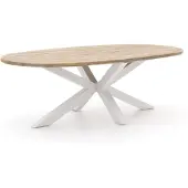 Rough furniture + 15% kassakorting | ROUGH-Y Ellips dining tuintafel 200x110cm