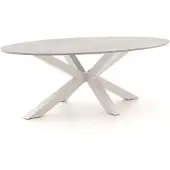Bellagio + 15% kassakorting | Induno Ellips dining tuintafel 200x110cm