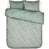 Essenza Aleste Dekbedovertrek Surf Green Satijn-240 x 200 / 220 cm | Lits-Jumeaux
