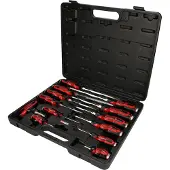 Ks Tools Zeskant schroevendraaierset met T-handvat, 13 stuks