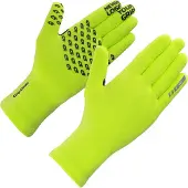 Gripgrab Gebreide Thermische Gele Waterdichte Lange Handschoenen || Maat: XS/S