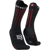 Compressport Paar Aero Sokken Zwart / Rood