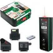 Bosch Zamo Set - Laserafstandmeter - Inclusief lint-, wiel- en lijnadapter - Batterijen - 4059952594248