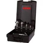 RUKO ULTIMATECUT 102891RO Kegelverzinkboorset 5-delig 6.30 mm, 10.40 mm, 16.50 mm, 20.50 mm, 25 mm HSS Cilinderschacht 1 set(s)