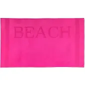Hausmarke Strandlaken Beach Fuschia - 100 x 200 cm