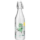 Muurla Mumin glazen fles 0,5 l Fun in the water