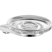 Keuco Collection Moll zeephouder verchroomd wandmodel met uitneembare kristallen schaal 12755019000