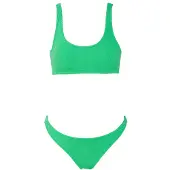 Banana Moon - Women's Justin Scrunchy - Bikinitop 36, turkoois