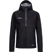 Mammut Crater Light Hardshell Hooded Jacket Heren (Maat - L, Kleur - BLACK)