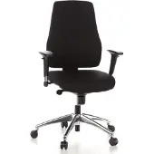 Hjh OFFICE PRO-TEC 200 - Professionele bureaustoel Zwart