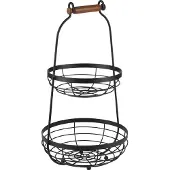 Aps Servies, Etagère 2K.H48cm zwart