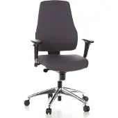 Hjh OFFICE PRO-TEC 200 - Professionele bureaustoel Antraciet