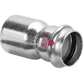 Viega Prestabo reductie 54 x 42 mm forzinket stål