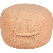 Beliani ADLANA - Poef-Oranje-Polyester