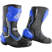 Bogotto Race-X Motorlaarzen Zwart Blauw Wit Maat 42