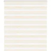 vidaXL Dubbele rolgordijn, marmerbeige, 120x150 cm, stofbreedte 115,9 cm, polyester