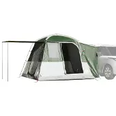vidaXL Autotent 4-persoons waterdicht groen