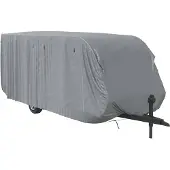 vidaXL Caravanhoes 732x250x220 cm vliesvlies grijs