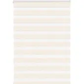 vidaXL Zebra rolgordijn 110x100 cm stofbreedte 105,9 cm marmerbeige