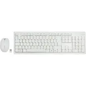 Logilink ID0104W toetsenbord Inclusief muis USB Duits Wit